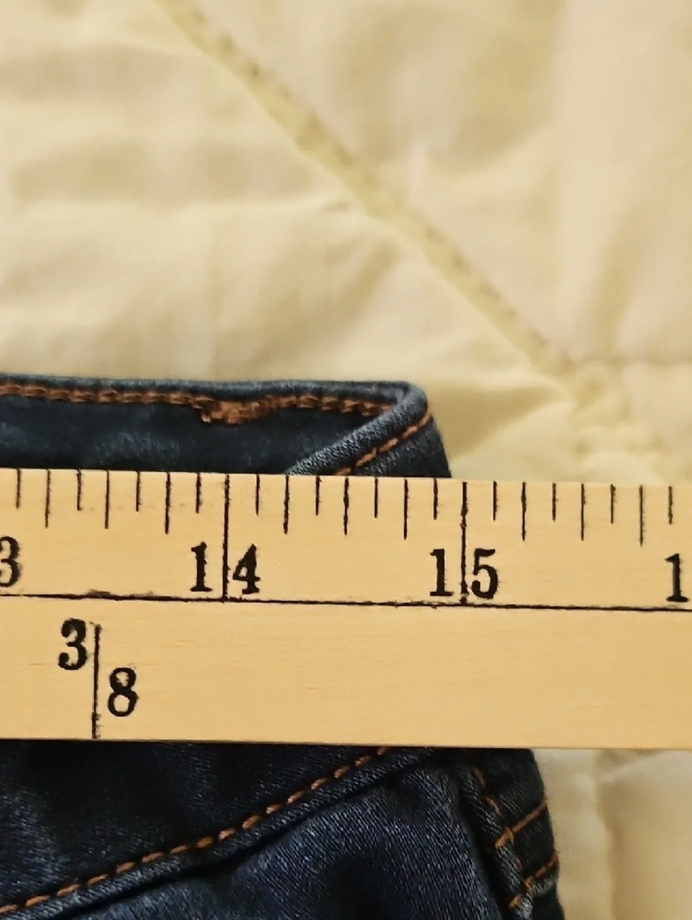 1822 'Butter' Denim Skinny Jeans- Size 10 - Picture 4 of 7